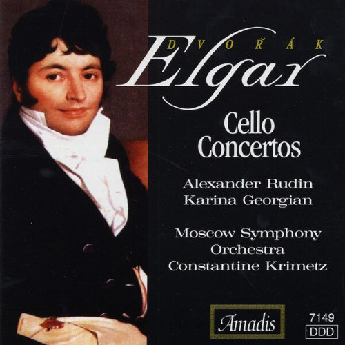 Alexander Rudin, Karina Georgian, Moscow Symphony Orchestra, Konstantin Krimetz - Dvorak & Elgar: Cello Concertos (1997)
