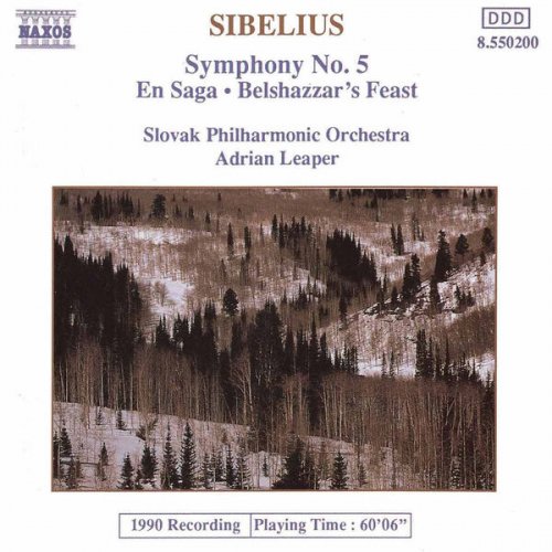 Slovak Philharmonic Orchestra, Adrian Leaper - Sibelius: Symphony No. 5 (1991)
