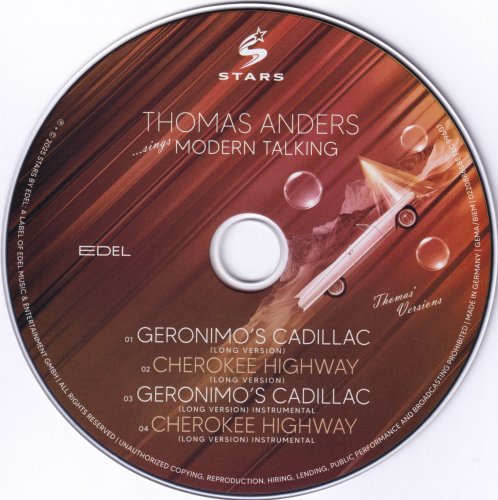 Thomas Anders - Geronimo's Cadillac / Cherokee Highway (2025)