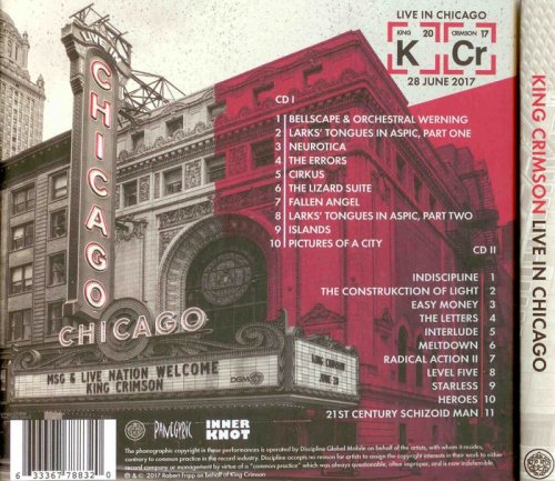 King Crimson - Live in Chicago (2017)