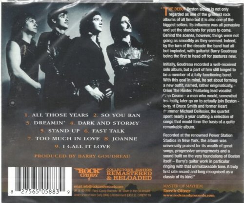 Orion The Hunter - Orion The Hunter (1984) [2011 Rock Candy Remastered]