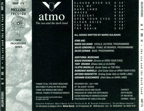 Atmo - The Sea And The Dark Land (1994)