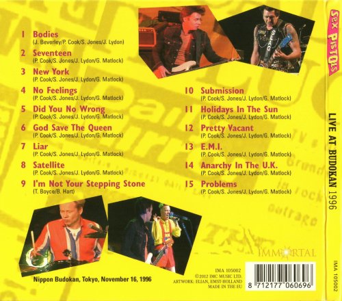 Sex Pistols - Live At Budokan 1996 (2012)