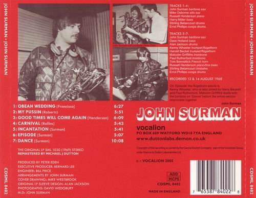 John Surman - John Surman (1969)