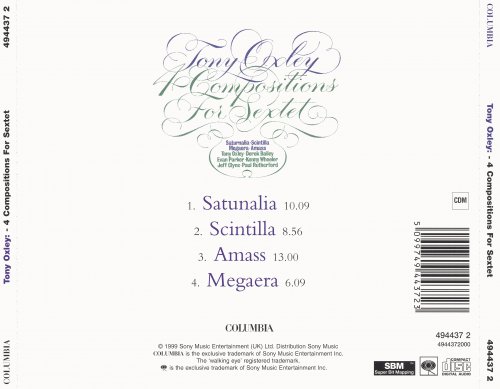 Tony Oxley - 4 Compositions For Sextet (1970)