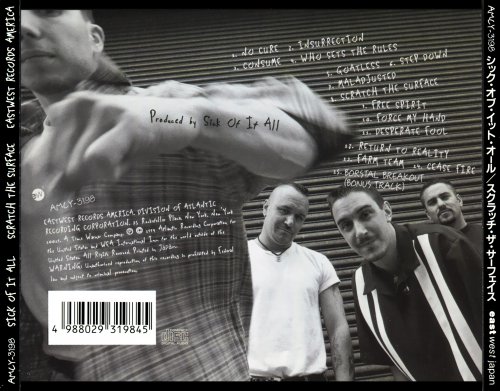 Sick Of It All - Scratch The Surface (1994) [1998]