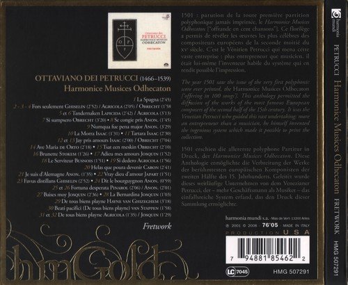 Fretwork - Ottaviano dei Petrucci: Harmonice Musices Odhecaton (2008) CD-Rip