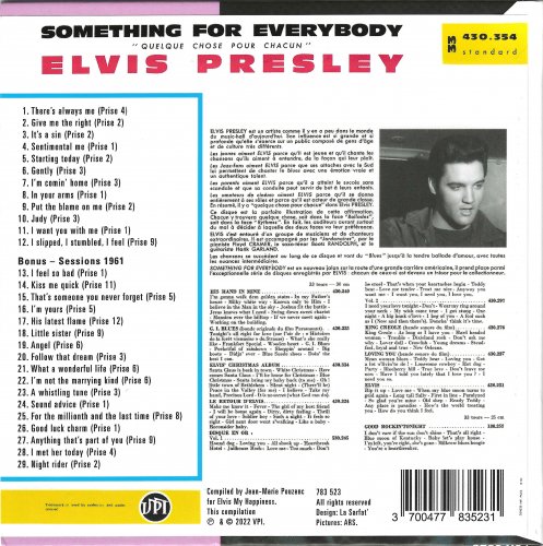Elvis Presley - Something For Everybody - Includes Alternate & Bonus Tracks (2022)