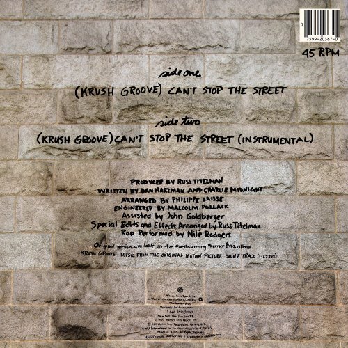 Chaka Khan - (Krush Groove) Can’t Stop The Street (1985)