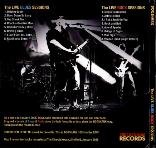 Dogshark - The LIVE BLUES ROCK Sessions (2026)