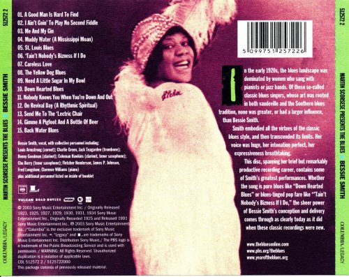 Bessie Smith - Martin Scorsese Presents The Blues (2003)