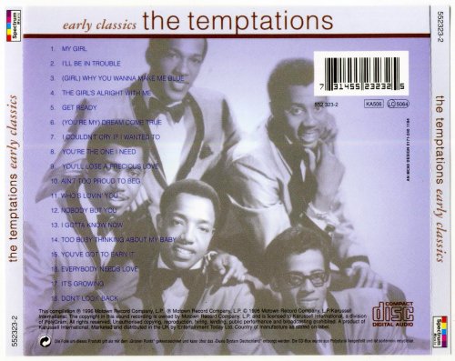 The Temptations - Tamla Motown Early Classics The Temptations (1996)
