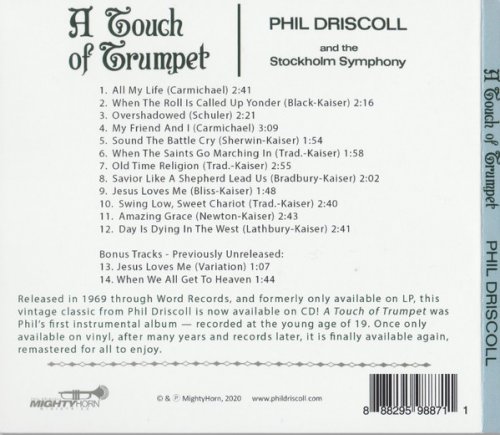 Phil Driscoll & The Stockholm Symphony - A Touch of Trumpet (2020)