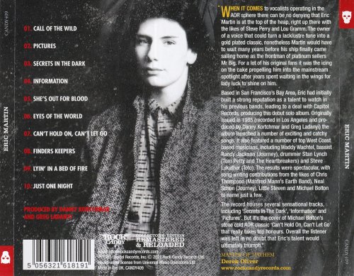 Eric Martin - Eric Martin (1985) [2021 Rock Candy Remastered]