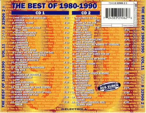 VA - The Best Of 1980-1990, Vol. 1 (1995) CD-Rip
