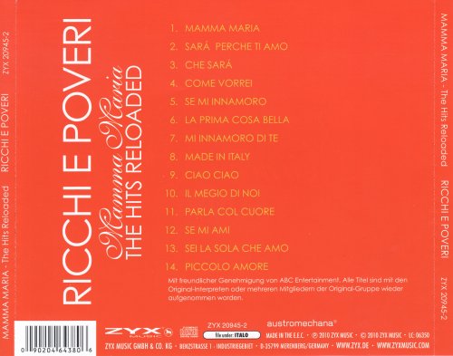 Ricchi e Poveri - Mamma Maria: The Hits Reloaded (2010) CD-Rip