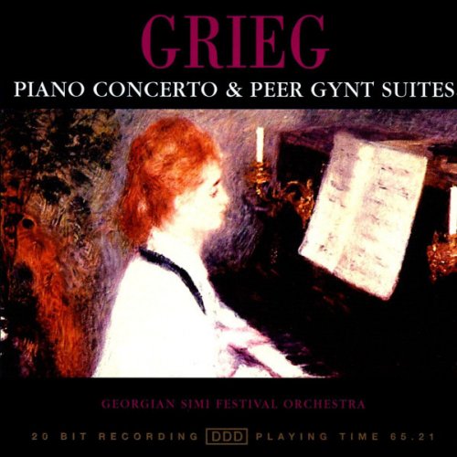 Grieg, Georgian SIMI Festival Orchestra, Nodar Tsatishvili – Piano Concerto & Peer Gynt Suites (1997)