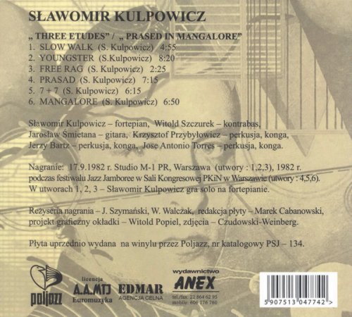 Slawomir Kulpowicz - Three Etudes & Prasad In Mangalore (1985)