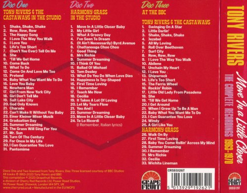 Tony Rivers - Move In A Little Closer (The Complete Recordings 1963-1970) (2023) CD-Rip