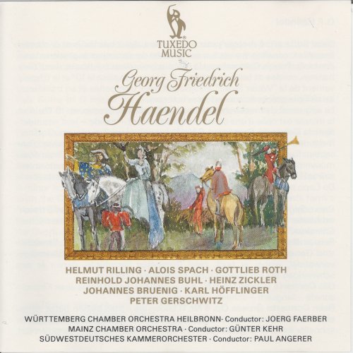 Helmut Rilling, Alois Spach & Johannes Bruenig - George Frideric Handel (1989)