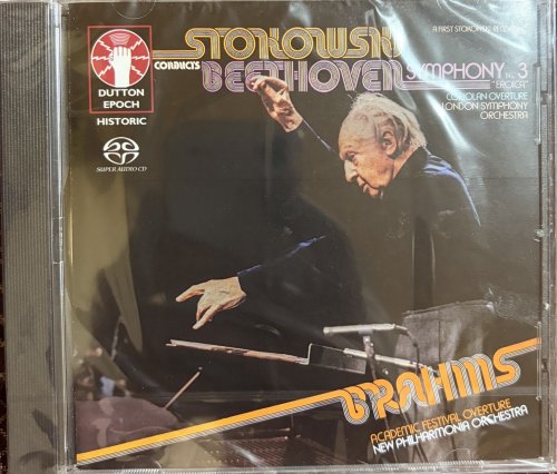 Leopold Stokowski - Beethoven: Symphony No. 3 & Brahms: Academic Festival Overture (2021) [SACD]