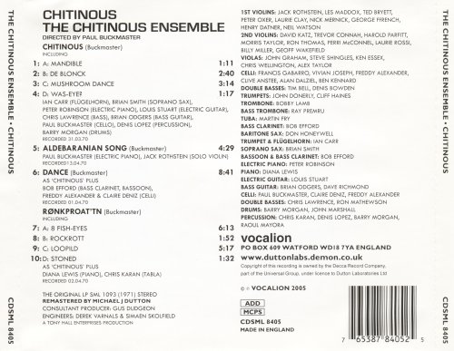 The Chitinous Ensemble - Chitinous (1971) [2005]