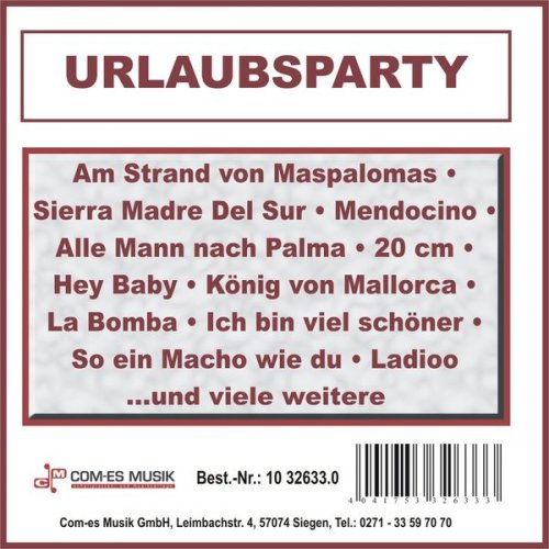 VA - Urlaubsparty (2014)