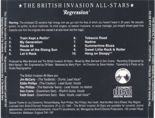 The British Invasion All-Stars - Regression (1990)
