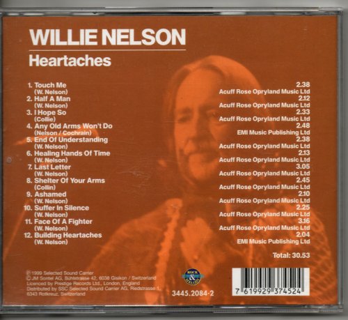 Willie Nelson - Heartaches (1999)