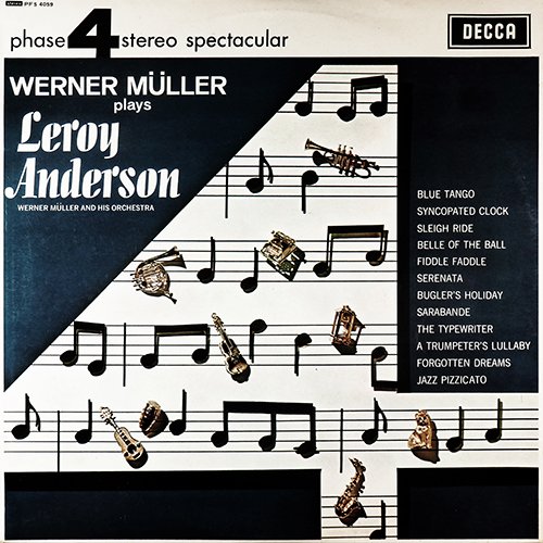 Werner Müller And His Orchestra - Werner Muller Plays Leroy Anderson (1964) [Vinyl Rip]