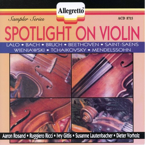 Aaron Rosand, Ivry Gitlis, Susanne Lautenbacher, Dieter Vorholz, Ruggiero Ricci - Spotlight on Violin (1990)