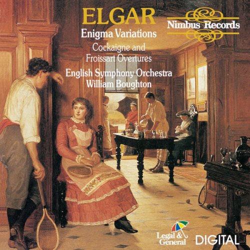 English Symphony Orchestra, William Boughton - Elgar: Enigma Variations, Cockaigne & Froissart Overtures (2003)