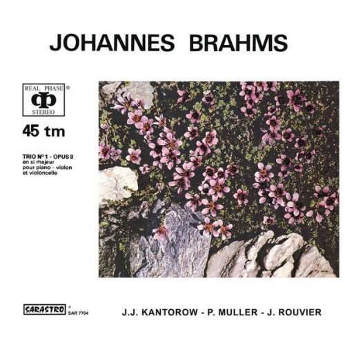 Jean-Jacques Kantorow, Philippe Muller, Jacques Rouvier - Johannes Brahms: Piano Trio No. 1 in B major, Op. 8 (revised version, 1889) (2013) [Hi-Res]