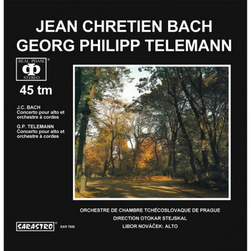 Libor Novacek, Prague Chamber Orchestra, Otokar Stejskal, Czech Chamber Orchestra - Casadesus: Cello Concerto in C minor - Telemann: Viola Concerto in G major (2013) [Hi-Res]