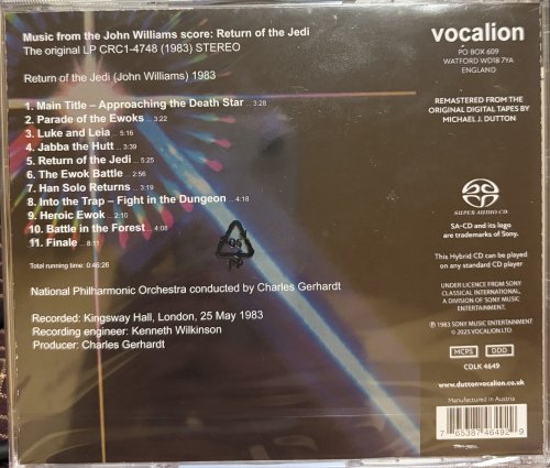 Charles Gerhardt - John Williams: Return Of The Jedi (2025) [SACD]