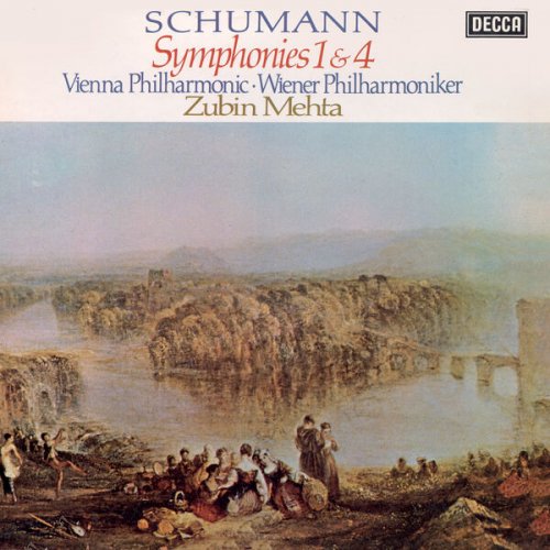Wiener Philharmonic Orchestra, Zubin Mehta - Schumann: Symphonies Nos. 1 & 4 (1977)