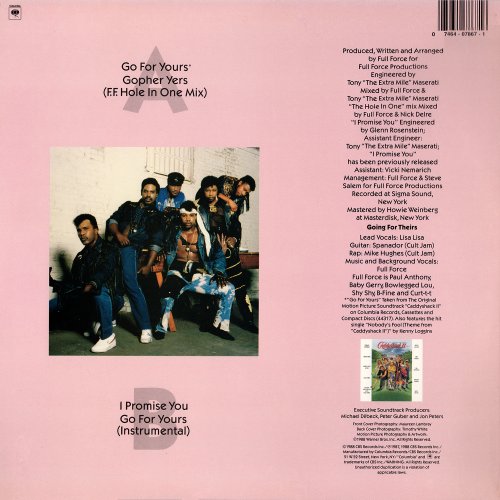Lisa Lisa & Cult Jam - Go For Yours (US 12") (1988)