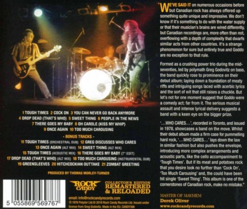 Goddo - Who Cares (1979) [2019 Rock Candy Remastered]