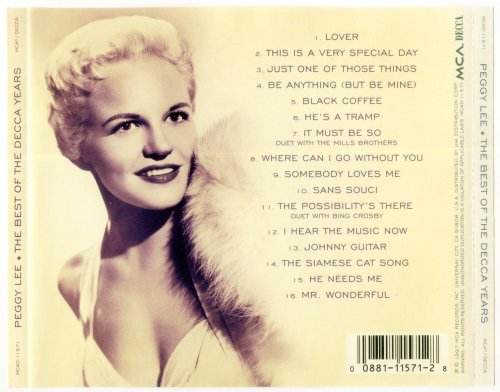 Peggy Lee - The Best Of The Decca Years (1997)