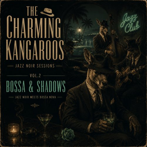 The Charming Kangaroos - Jazz Noir Sessions, Vol. 2 (Bossa & Shadows, Jazz Noir Meets Bossa Nova) (2026)