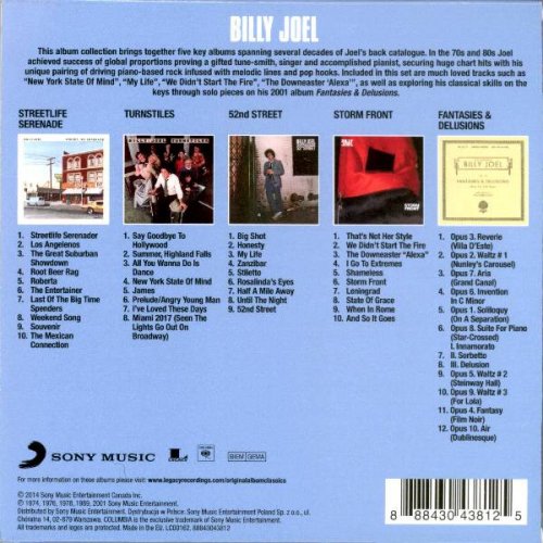 Billy Joel - Original Album Classics #2 (Reissue, Remastered) (2014)