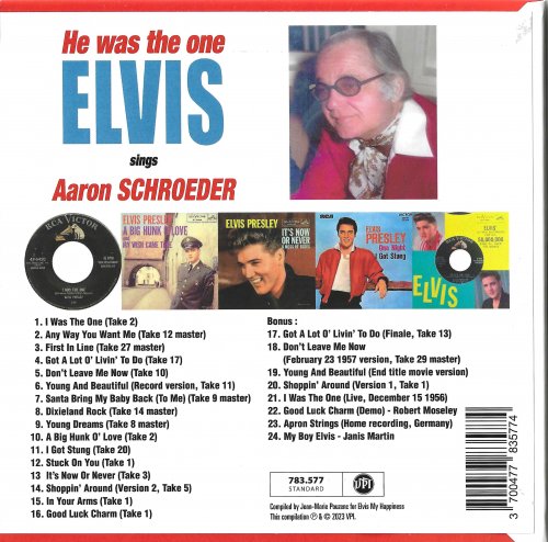Elvis Presley - He Was The One - Elvis sings Aaron Schroeder (2023)