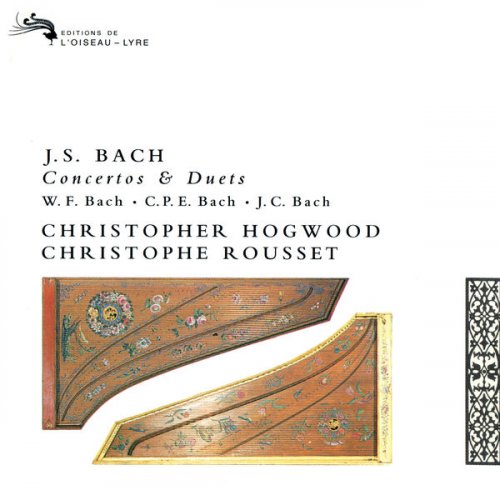 Christophe Rousset, Christopher Hogwood - Bach Family: Works for Two Harpsichords (2017)