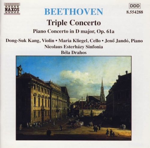 Dong-Suk Kang, Maria Kliegel, Jeno Jando - Beethoven: Triple Concerto, Piano Concerto (1998) CD-Rip