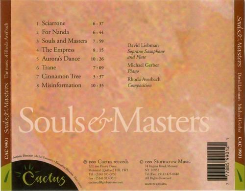 David Liebman, Mike Gerber - Souls & Masters (1999)