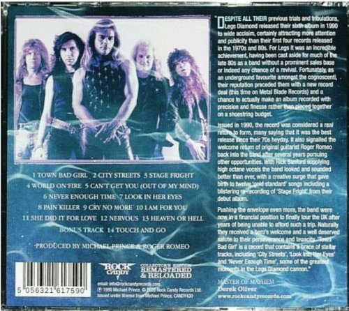 Legs Diamond - Town Bad Girl (1990) [2020 Rock Candy Remastered]