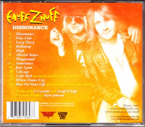 Enuff Z'nuff - Dissonance (2010)
