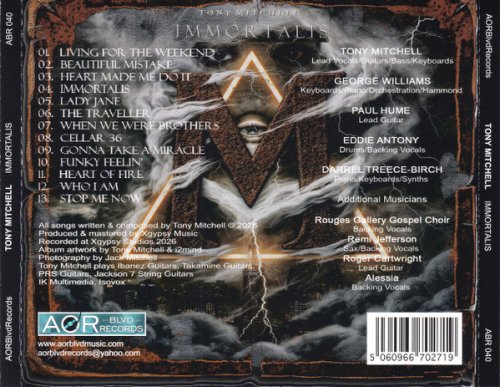 Tony Mitchell - Immortalis (2026)