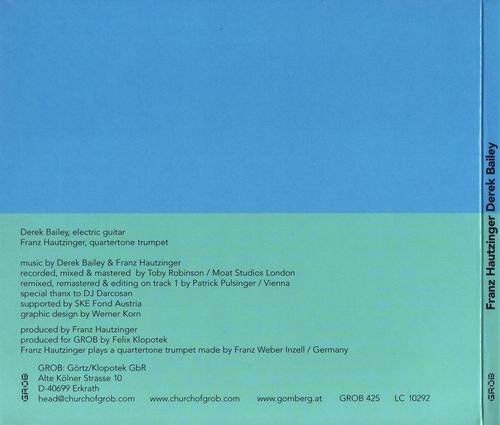 Derek Bailey & Franz Hautzinger - Bailey, Hautzinger (2002)