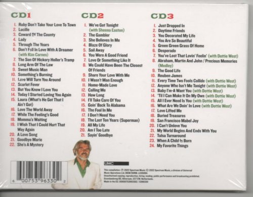 Kenny Rogers - Essential (2022) [3CD]